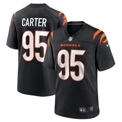 Игровая джерси Zach Carter Cincinnati Bengals Nike Game Player - Black