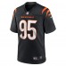 Игровая джерси Zach Carter Cincinnati Bengals Nike Game Player - Black