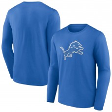 Футболка с длинным рукавом Detroit Lions Primary Team Logo - Blue