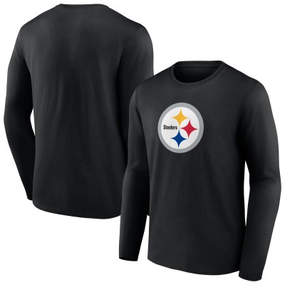 Футболка с длинным рукавом Pittsburgh Steelers Primary Team Logo - Black