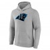 Толстовка Carolina Panthers Primary Logo Fitted - Heather Gray