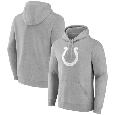 Толстовка Indianapolis Colts Primary Team Logo Fitted - Heather Gray