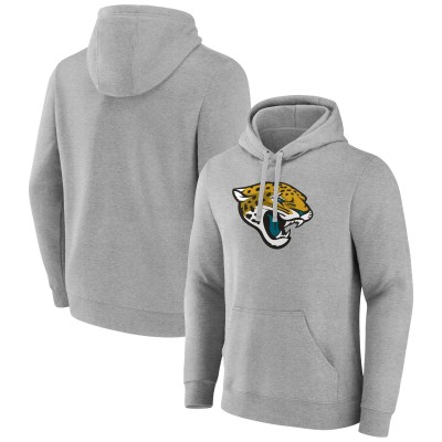 Толстовка Jacksonville Jaguars Primary Team Logo Fitted - Heather Gray