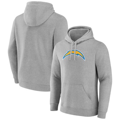 Толстовка Los Angeles Chargers Primary Team Logo Fitted - Heather Gray