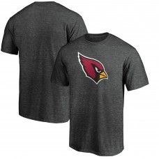 Arizona Cardinals Fanatics Heather Charcoal Primary Logo T-Shirt