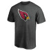 Футболка Arizona Cardinals Fanatics Heather Charcoal Primary Logo