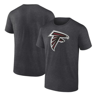 Футболка Atlanta Falcons Fanatics Heather Charcoal Primary Logo