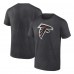Футболка Atlanta Falcons Fanatics Heather Charcoal Primary Logo