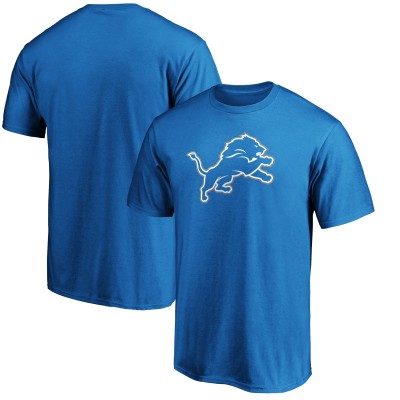 Футболка Detroit Lions Fanatics Blue Primary Logo