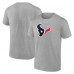 Футболка Houston Texans Team Logo - Heather Gray