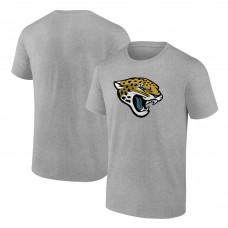 Футболка Jacksonville Jaguars Team Logo - Heather Gray