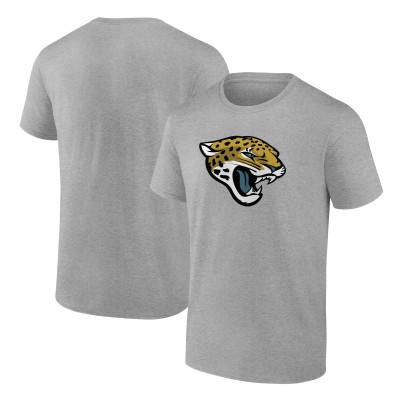 Футболка Jacksonville Jaguars Team Logo - Heather Gray