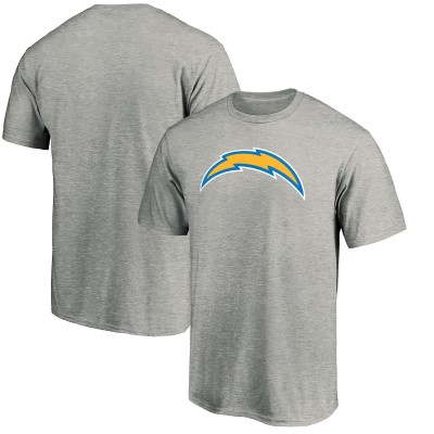 Футболка Los Angeles Chargers Team Logo - Heather Gray