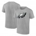 Футболка Philadelphia Eagles Team Logo - Heather Gray