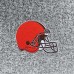 Толстовка Cleveland Browns Antigua Absolute Chenille - Heathered Gray