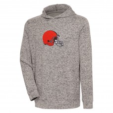 Толстовка Cleveland Browns Antigua Absolute Chenille - Oatmeal