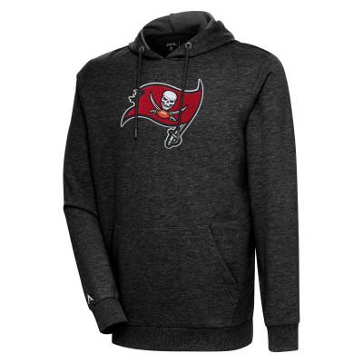 Толстовка Tampa Bay Buccaneers Antigua Action Chenille - Heathered Black