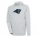 Толстовка Carolina Panthers Antigua Action Chenille - Heathered Gray