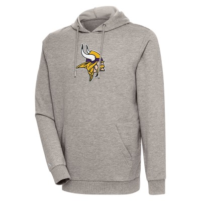 Толстовка Minnesota Vikings Antigua Action Chenille - Oatmeal
