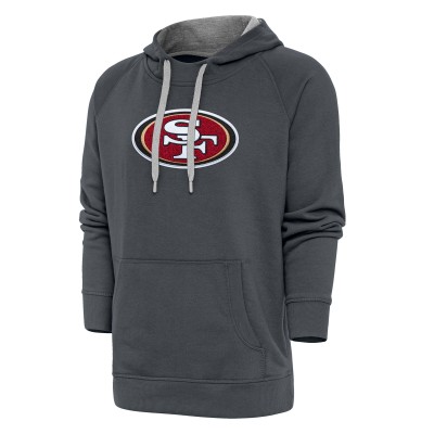Толстовка San Francisco 49ers Antigua Victory Chenille - Charcoal