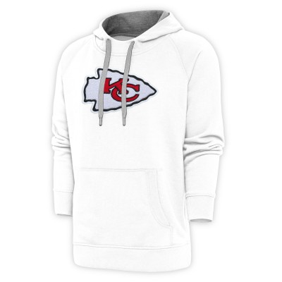 Толстовка Kansas City Chiefs Antigua Victory Chenille - White
