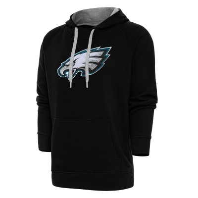 Толстовка Philadelphia Eagles Antigua Victory Chenille - Black