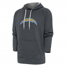 Толстовка Los Angeles Chargers Antigua Victory Chenille - Charcoal