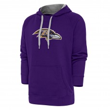 Толстовка Baltimore Ravens Antigua Victory Chenille - Purple