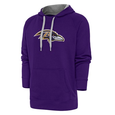 Толстовка Baltimore Ravens Antigua Victory Chenille - Purple