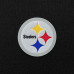 Толстовка Pittsburgh Steelers Antigua Black Victory Chenille