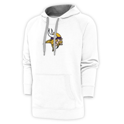 Толстовка Minnesota Vikings Antigua Victory Chenille - White