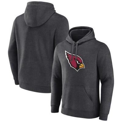 Толстовка Arizona Cardinals Primary Team Logo Fitted - Charcoal