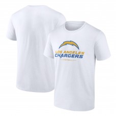 Футболка Los Angeles Chargers Logo Team Lockup - White