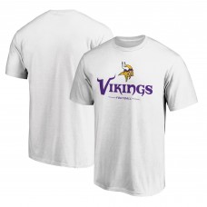 Футболка Minnesota Vikings Logo Team Lockup - White