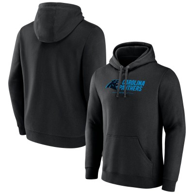 Толстовка Carolina Panthers Logo Team Lockup Fitted - Black