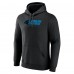 Толстовка Carolina Panthers Logo Team Lockup Fitted - Black