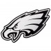 Поло Philadelphia Eagles Antigua Metallic Logo Affluent - White