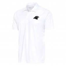 Поло Carolina Panthers Antigua Metallic Logo Apex - White