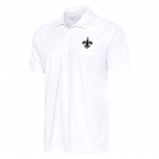 Поло New Orleans Saints Antigua Metallic Logo Apex - White
