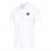 Поло New Orleans Saints Antigua Metallic Logo Apex - White