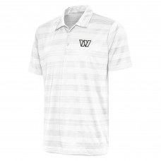 Поло Washington Commanders Antigua Metallic Logo Compass - White