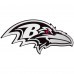 Кофта на молнии Baltimore Ravens Antigua Metallic Logo Fortune - Heather Charcoal