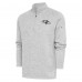 Кофта на молнии Baltimore Ravens Antigua Metallic Logo Fortune - Heather Gray