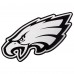 Кофта с длинным рукавом на короткой молнии Philadelphia Eagles Antigua Metallic Logo Generation- Charcoal