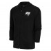 Толстовка на молнии Tampa Bay Buccaneers Antigua Metallic Logo Legacy - Black