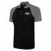 Поло New York Jets Antigua Metallic Logo Nova - Black/Gray Поло New York Jets Antigua Metallic Logo Nova - Black/Gray