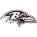 Толстовка на молнии Baltimore Ravens Antigua Metallic Logo Protect - Black