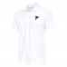 Поло Atlanta Falcons Antigua Metallic Logo Tribute - White