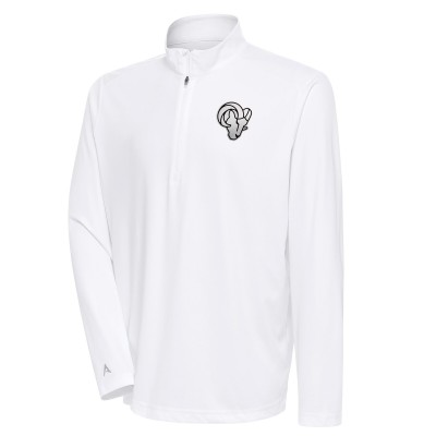 Кофта с длинным рукавом Los Angeles Rams Antigua Metallic Logo Tribute - White