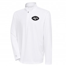 Кофта с длинным рукавом New York Jets Antigua Metallic Logo Tribute - White